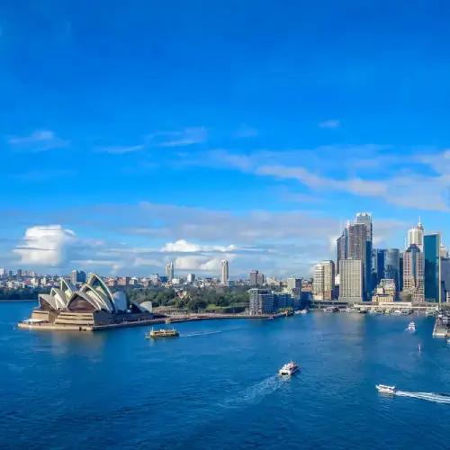 Sydney Harbour Bridge and Opera House Australia