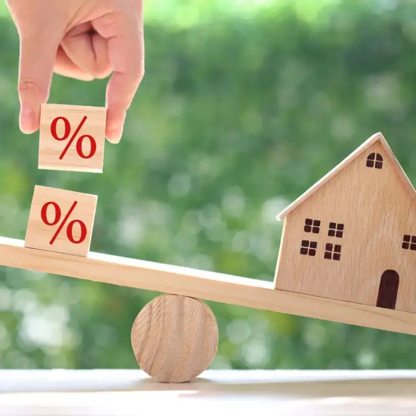 split rate home loan visualisation
