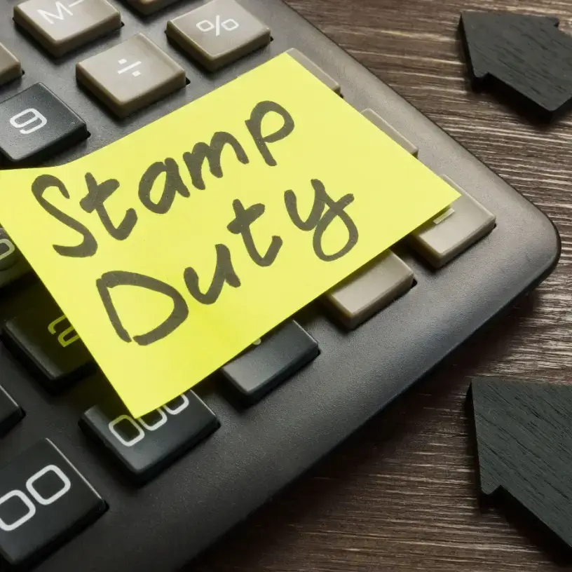 stamp duty post it note