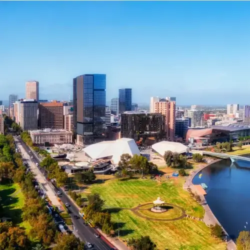 View of Adelaide CBD