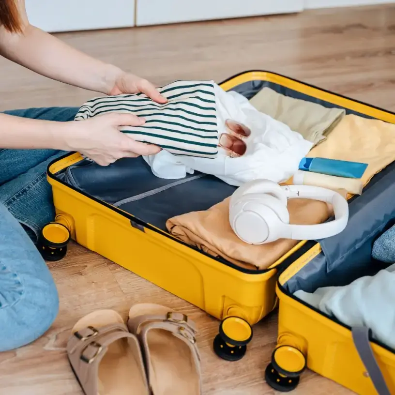 packing carry on luggage