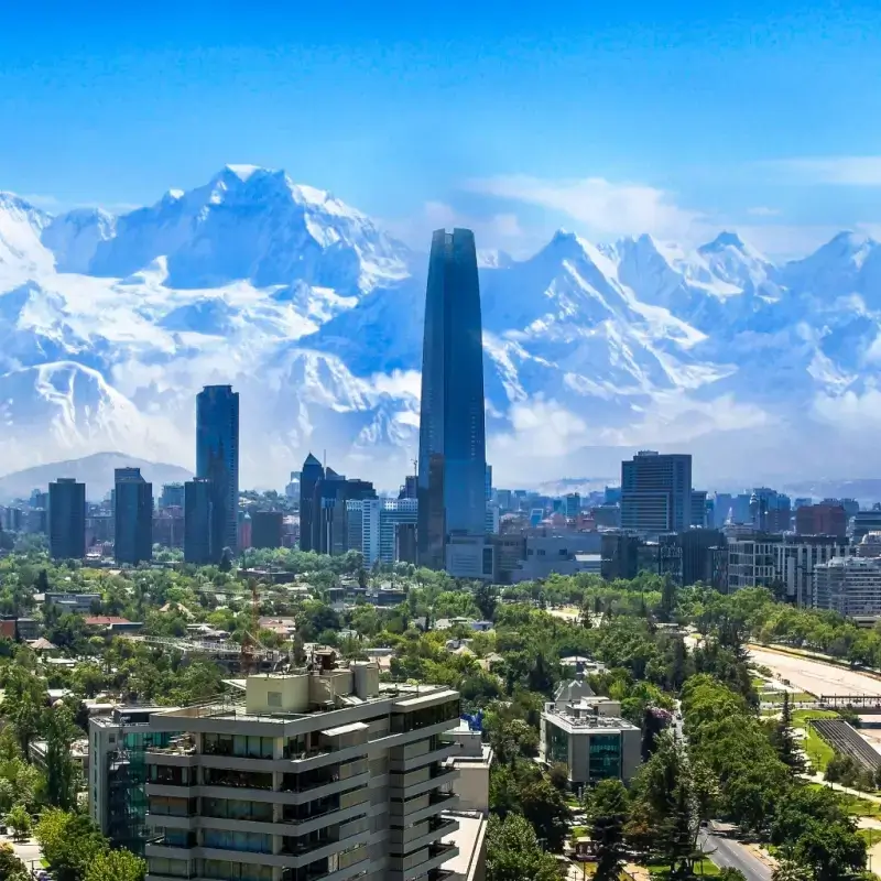 View of Santiago, Chile