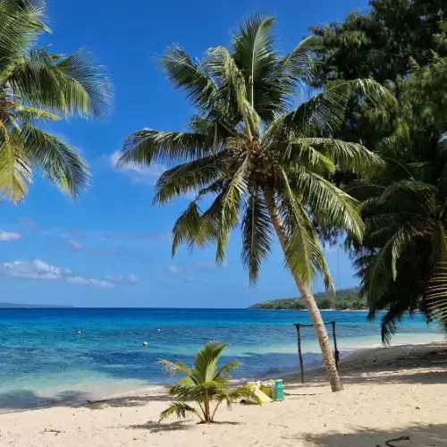 Pele Island beach in Vanuatu