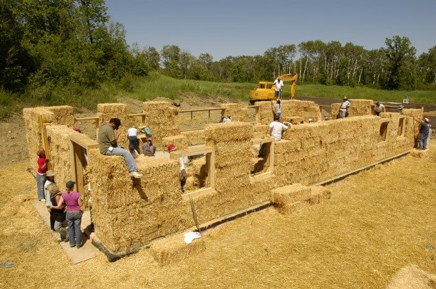 straw bale homes