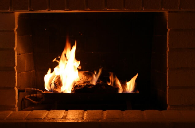 winter savings fire