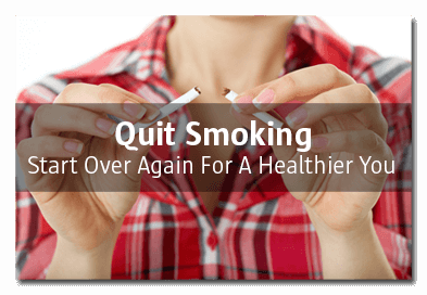 women breaking a cigarette - symbol for quitting smoking