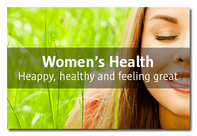 women smiling - symbol for women health