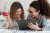 Couple making secure credit card payment online