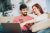 Couple talking about ways to avoid credit card fraud