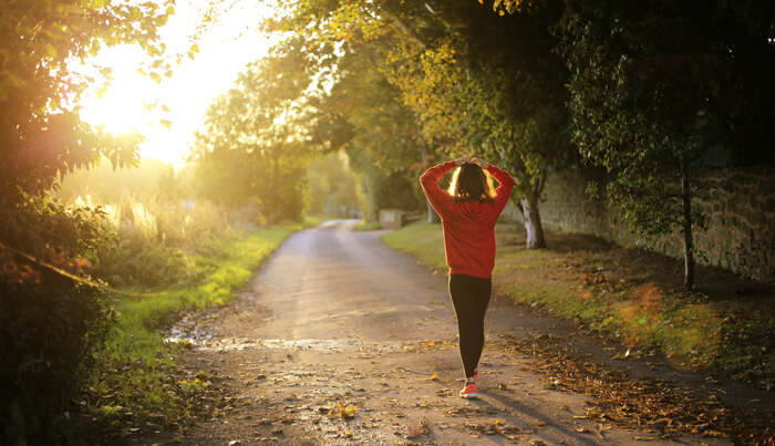 Women out for a run