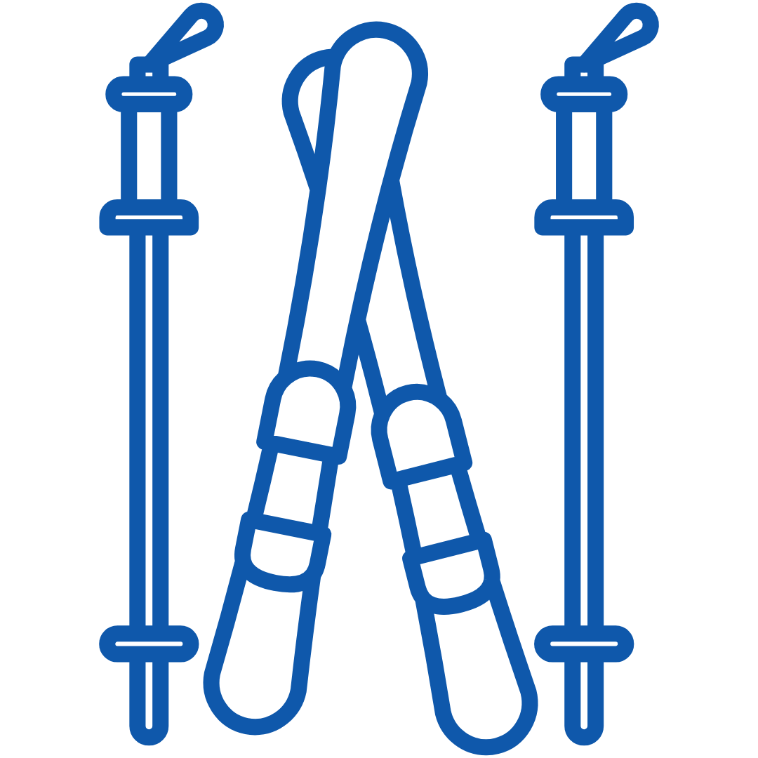skis