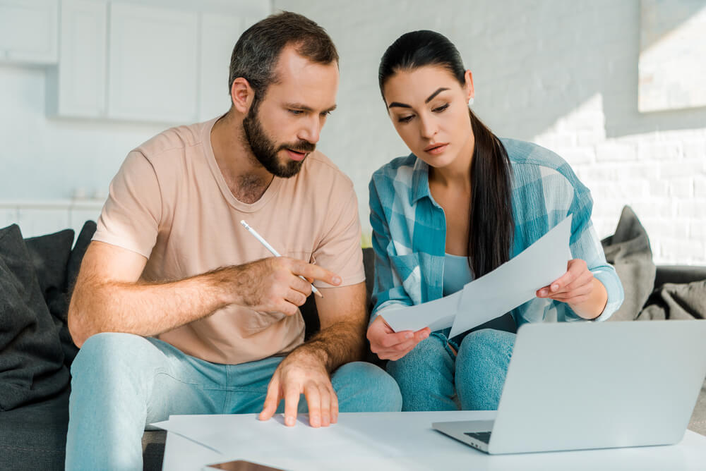 a couple applying for a renovation permit