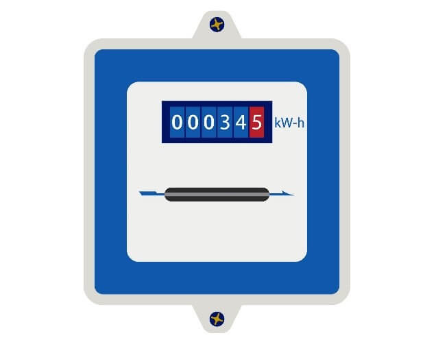 electricity flat rate meter