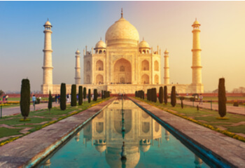 Taj Mahal in India