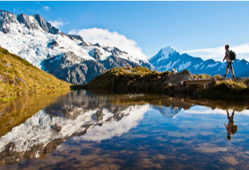 Landscape in New Zealand