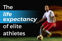 The life expectancy of elite athletes