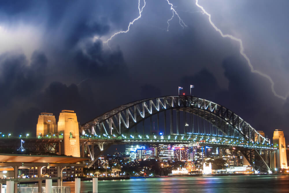 Sydney storms