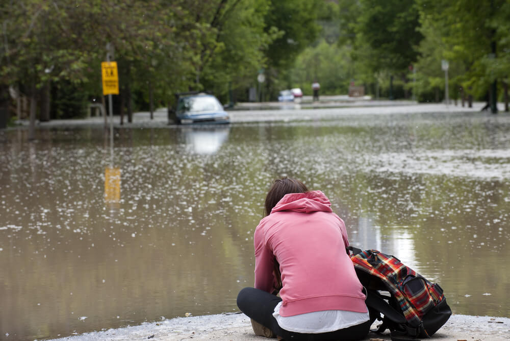 Renters flood damage