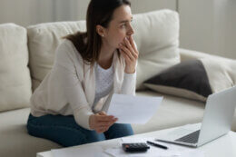 Woman concerned over mortgage repayments