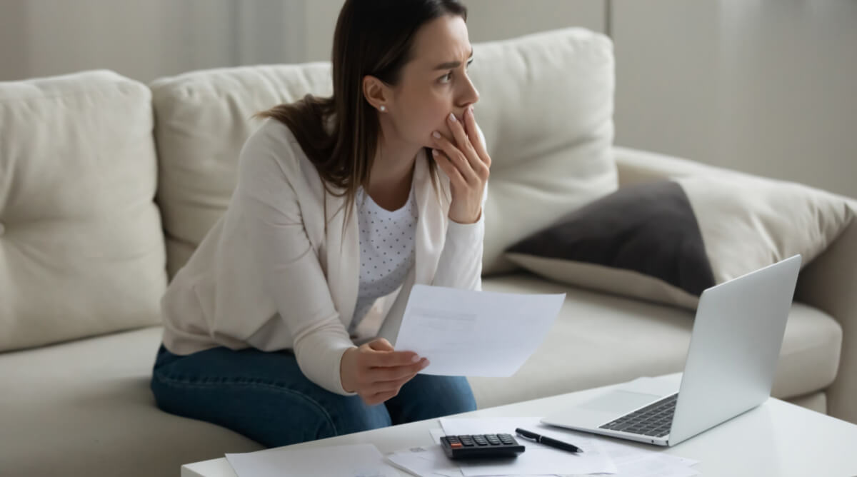 Woman concerned over mortgage repayments