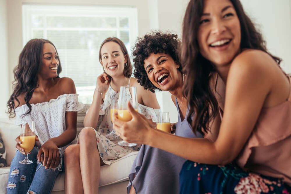Friends talk about health insurance for women