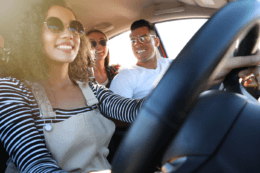 woman with cheap car insurance at age of 26