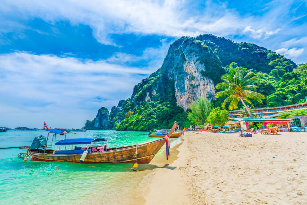 Beach at Phi Phi Island Thailand