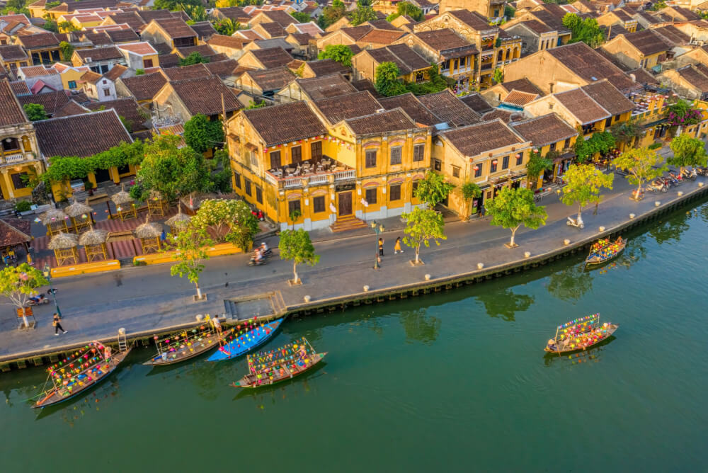 Hoi An city in Vietnam