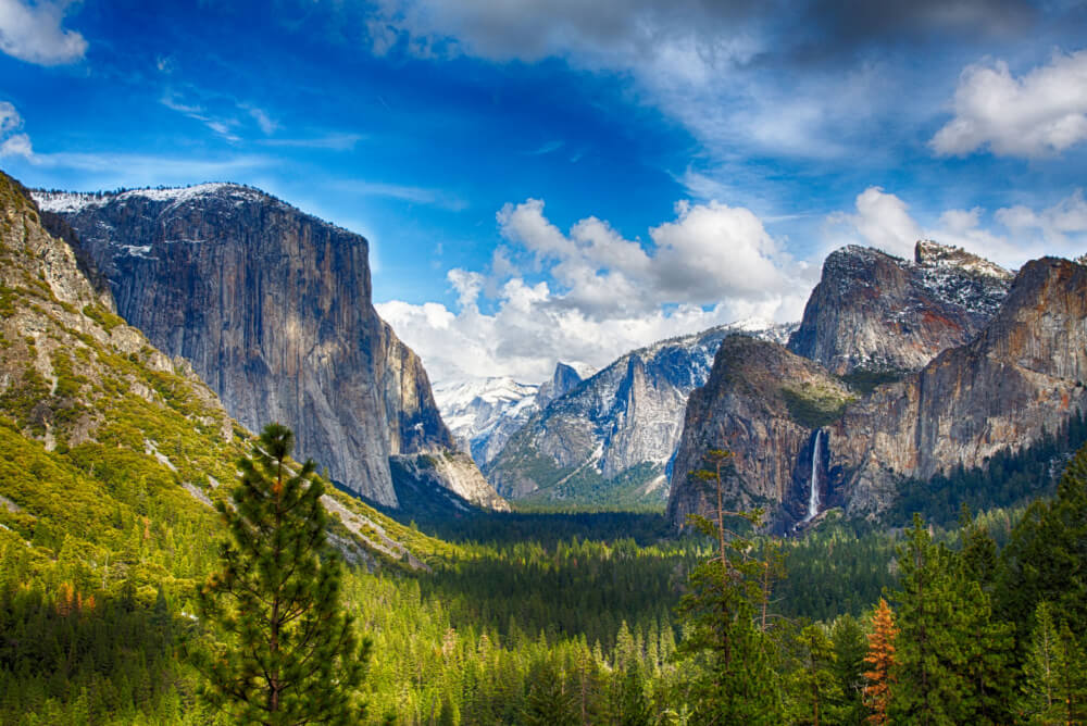 Yosemite National Park mountain, USA
