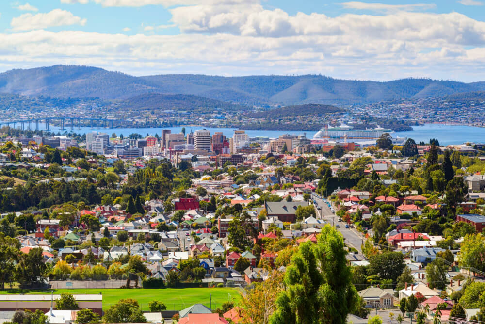 Hobart Tasmania running on renewable energy