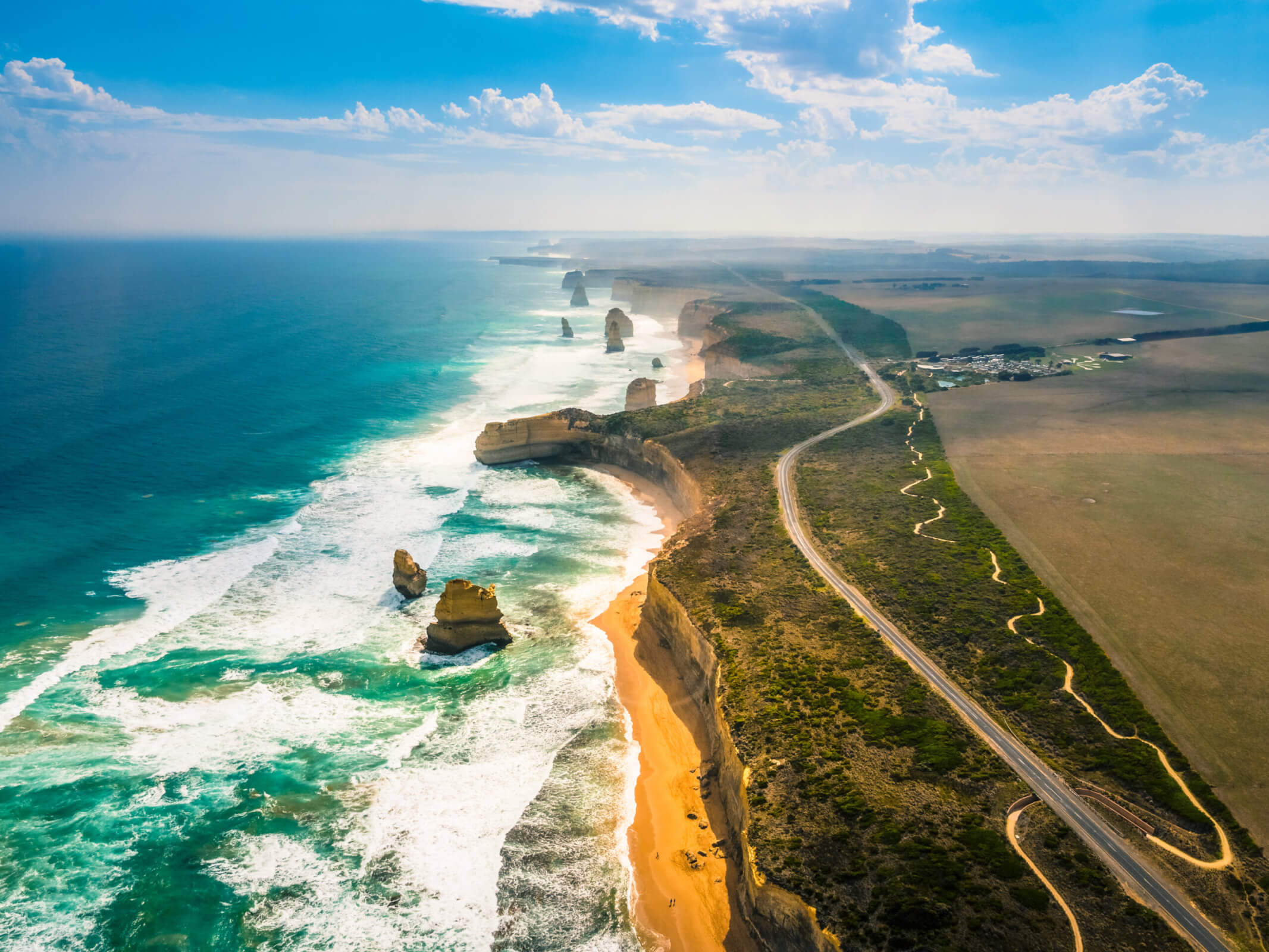 Image of Australia's Great Ocean Road.