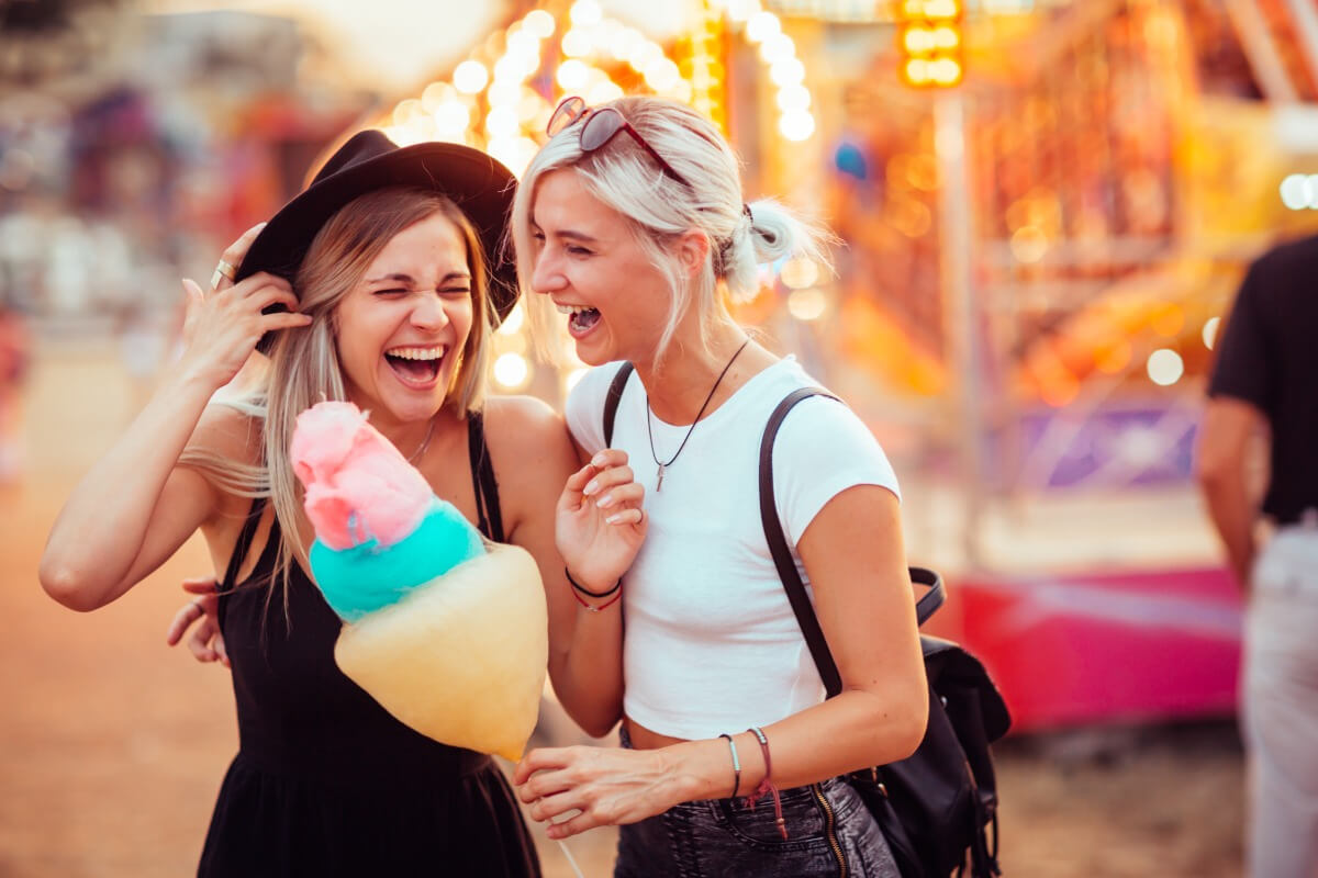 friends at the 2023 ekka