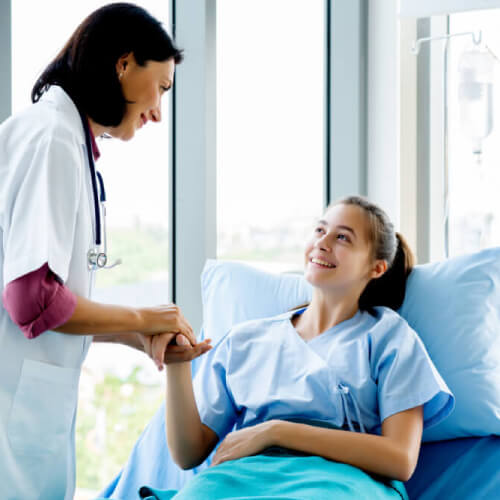 patient after surgery