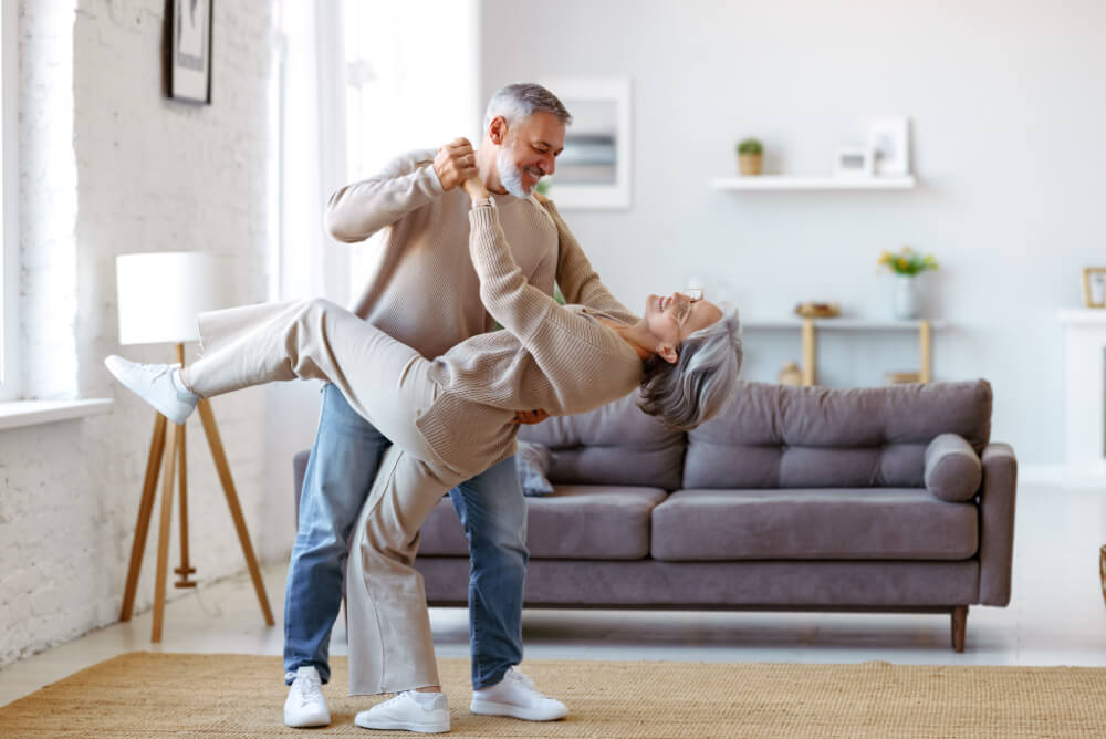 Couple pleased with seniors home insurance