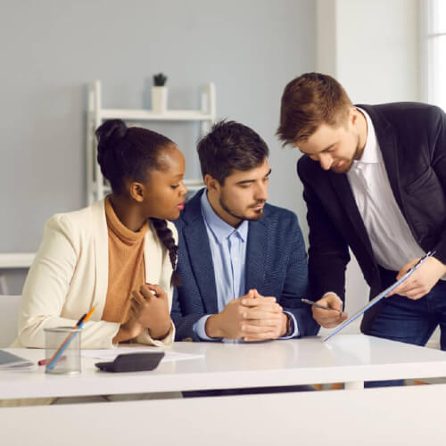conveyancer with two clients
