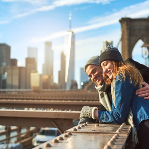 Couple in New York on holiday with personal liability cover