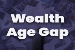 a title card reading "Wealth Age Gap"