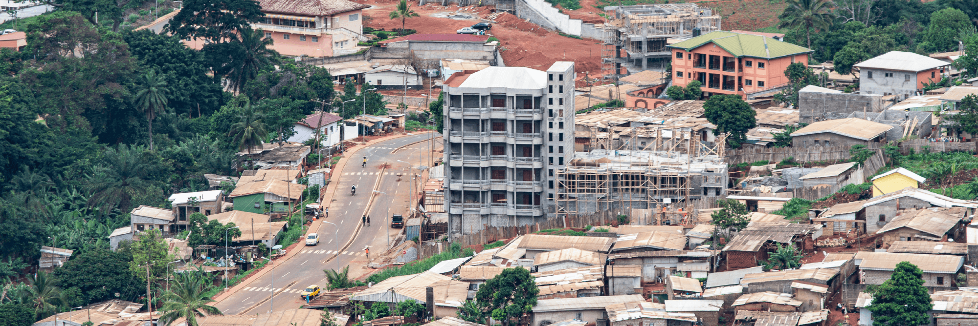 Cameroon residential landscape