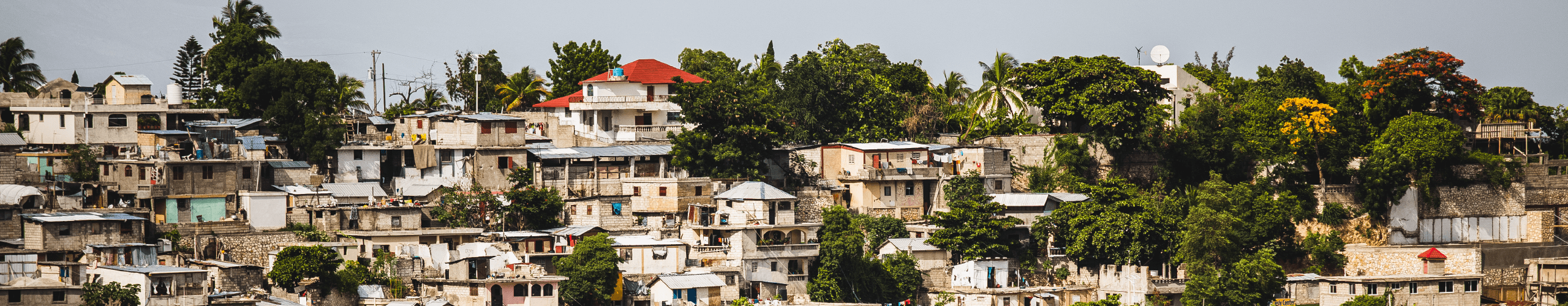Haiti homes landscape