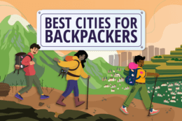 best cities for backpackers social image