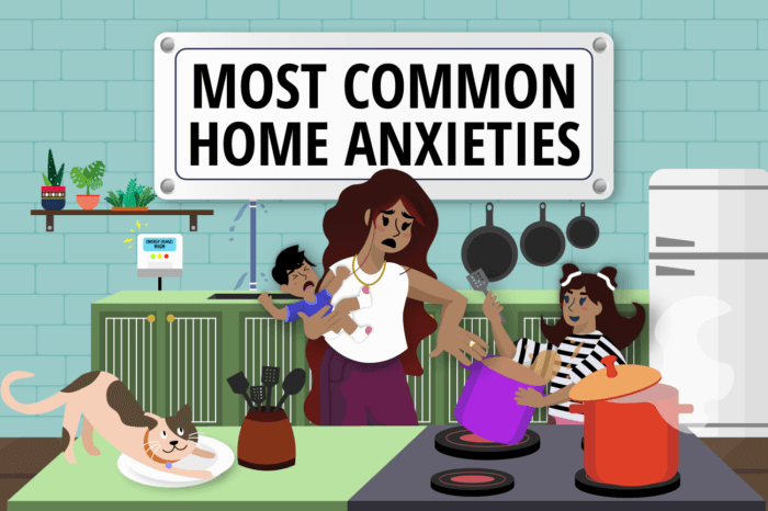 Social image for the most common home anxieties