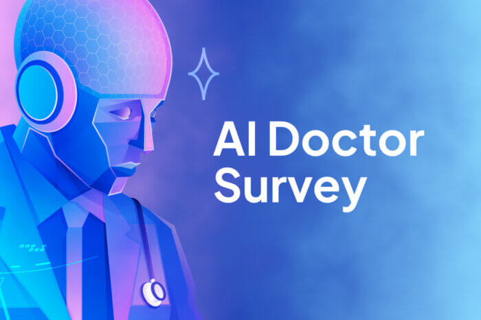 Thumbnail image showing the title 'AI Doctor Survey'