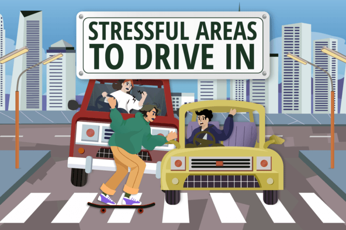 Stressful Areas to Drive