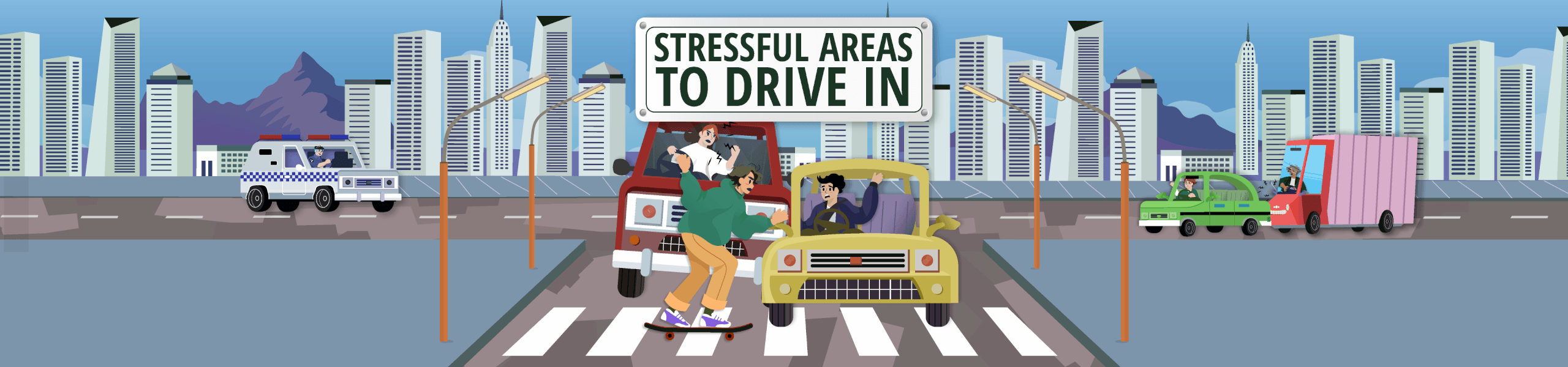 Stressful Areas to Drive