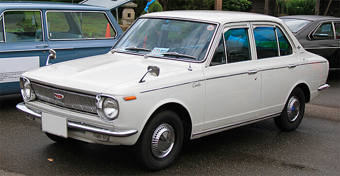 Toyota Corolla manufactured in Australia 1968-1999