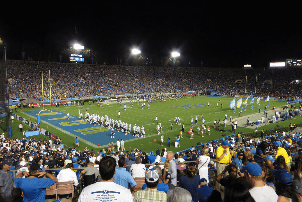 5th largest soccer stadium Rose Bowl Pasedena USA image thanks to Ken Lund of Flickr.com